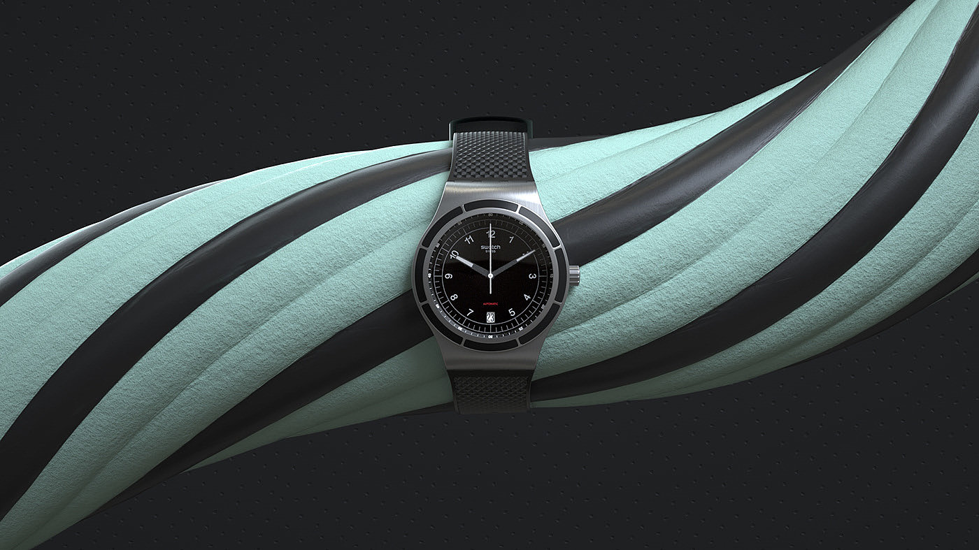 Wristwatch，3d，motion，