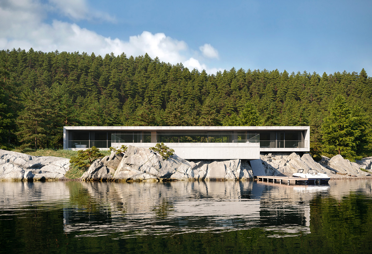 residence，visualization，on vacation，