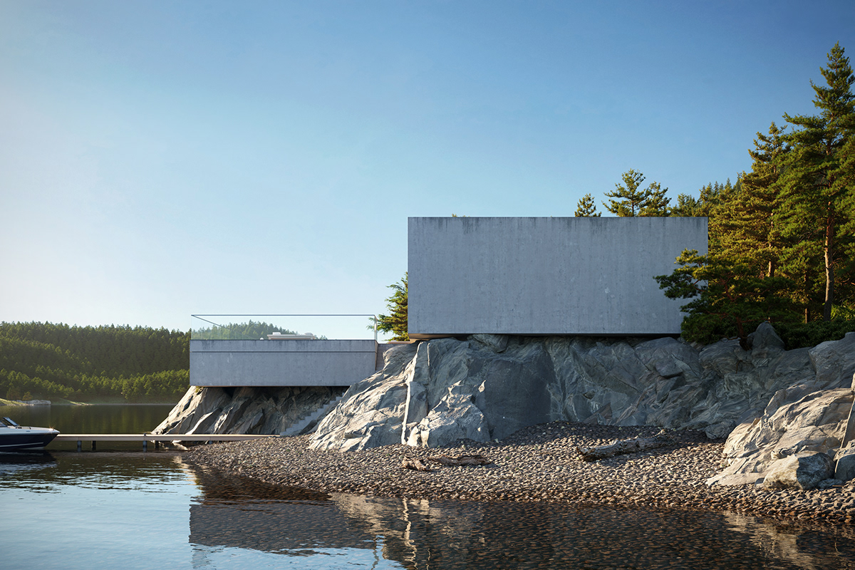 residence，visualization，on vacation，