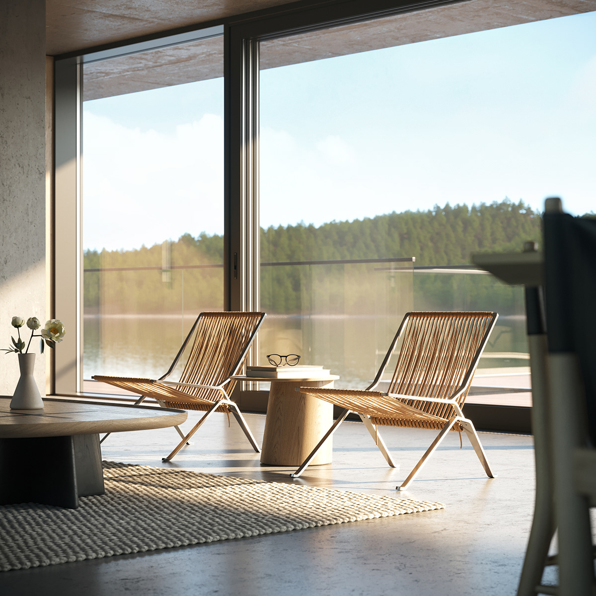 residence，visualization，on vacation，