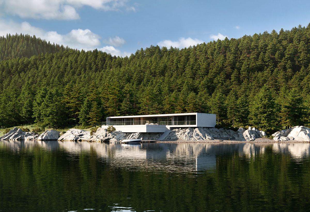 residence，visualization，on vacation，