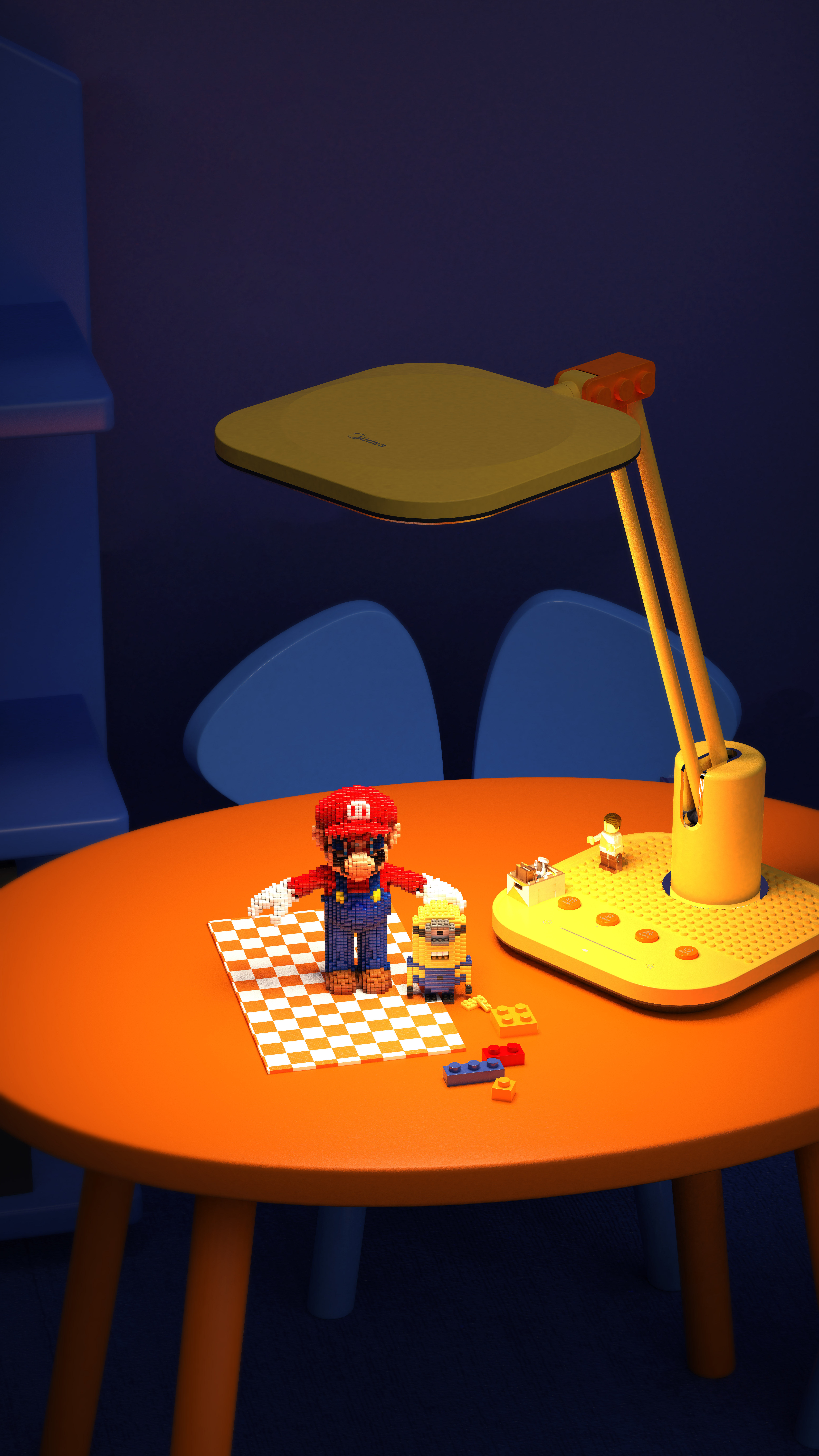 Desk lamp，Children's desk lamp，