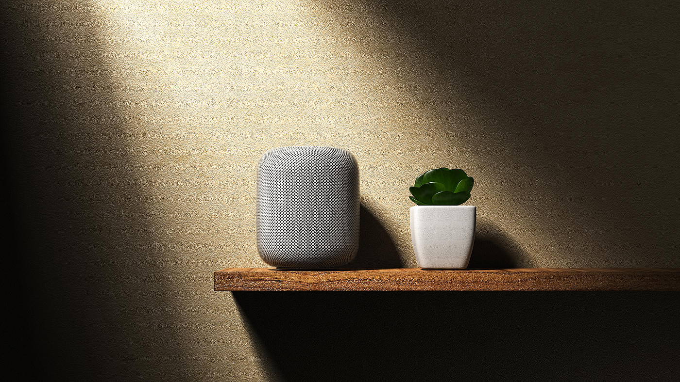 industrial design，keyshot，product design，homepod，design sketch，