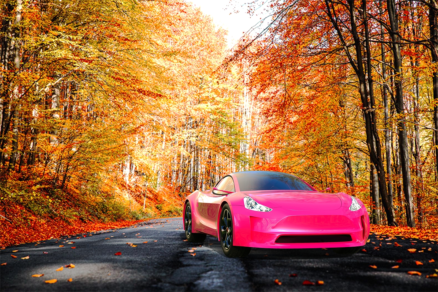 Car rendering，