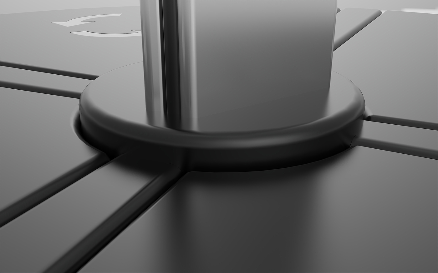 Trash can, model, rendering，