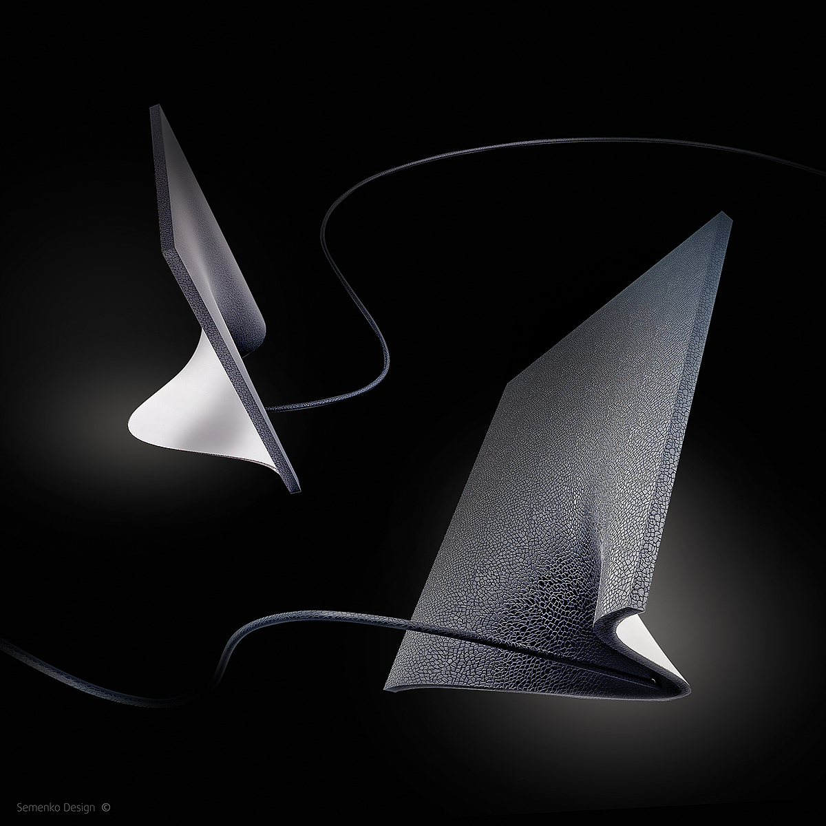 Desk lamp，furniture，lamps and lanterns，"In" Lamp，
