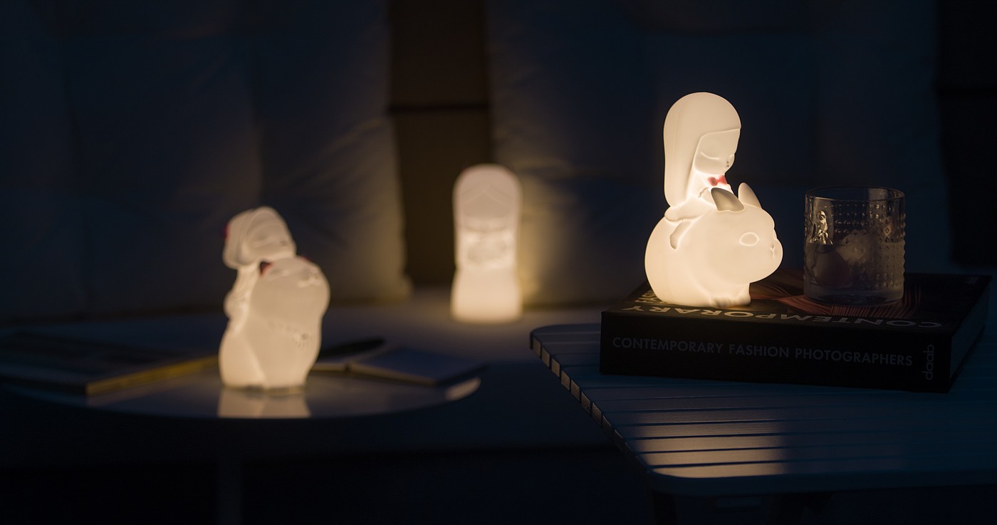 Clap lamp，small home appliances，Dream lamp，lamps and lanterns，silica gel，
