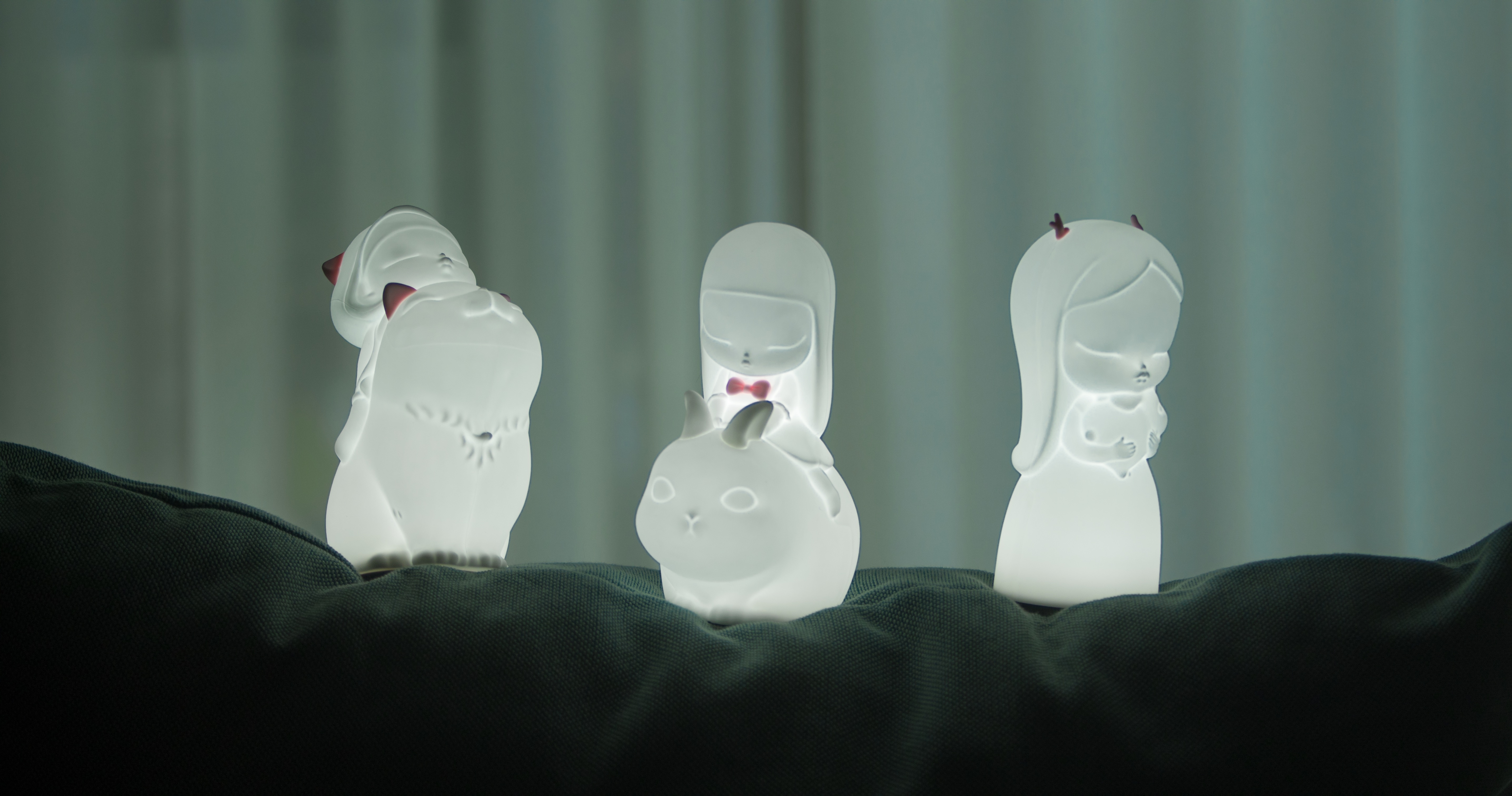 Clap lamp，small home appliances，Dream lamp，lamps and lanterns，silica gel，