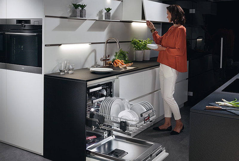 dishwasher，AEG，AEG dishwasher，household electrical appliances，
