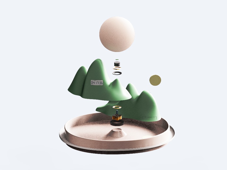 Home Furnishing，lamp，Night light，Clock，