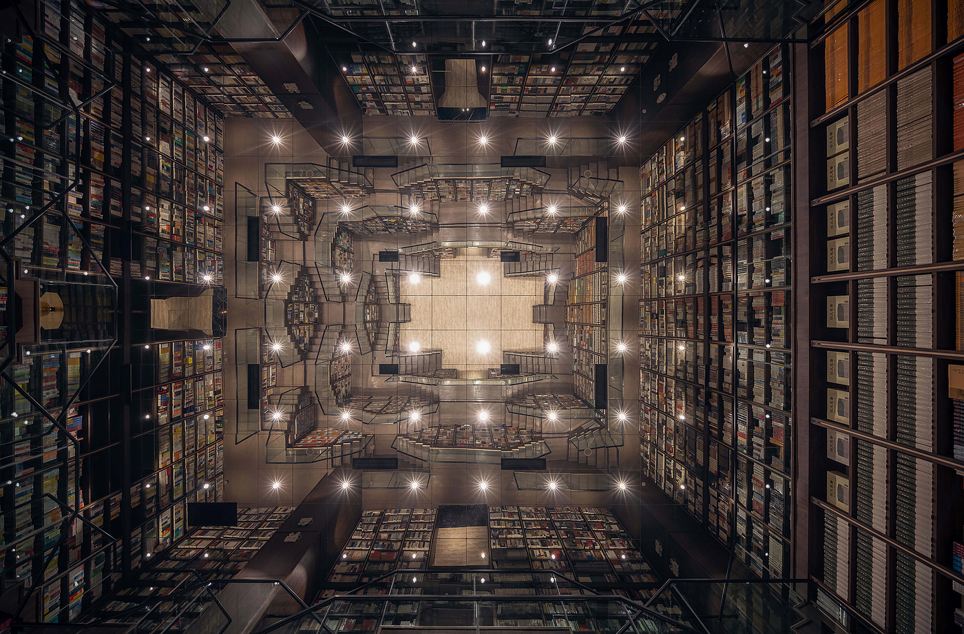 Bookstore，ladder，Shuge，Chongqing，