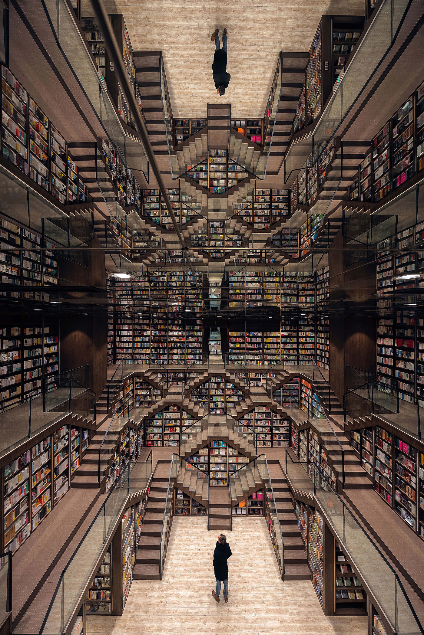 Bookstore，ladder，Shuge，Chongqing，