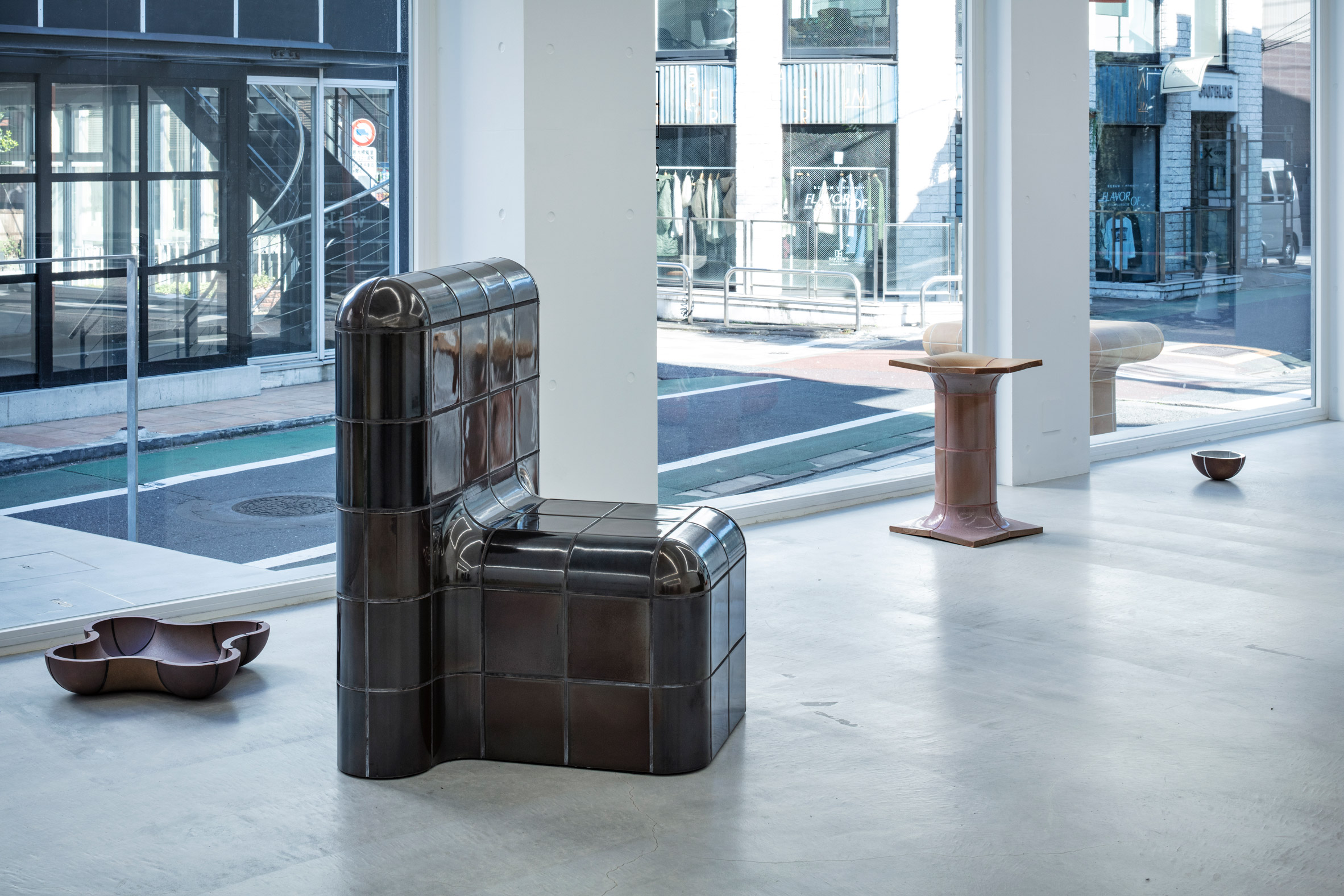 furniture，ceramic tile，3d，Sculpture，