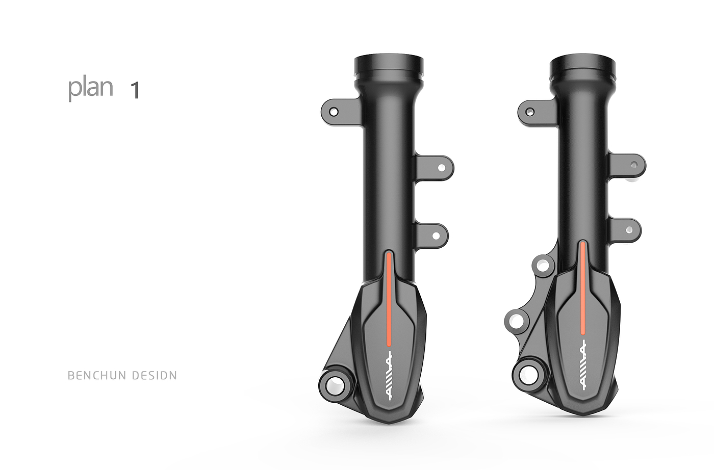 Front shock absorber of electric vehicle，vehicle，