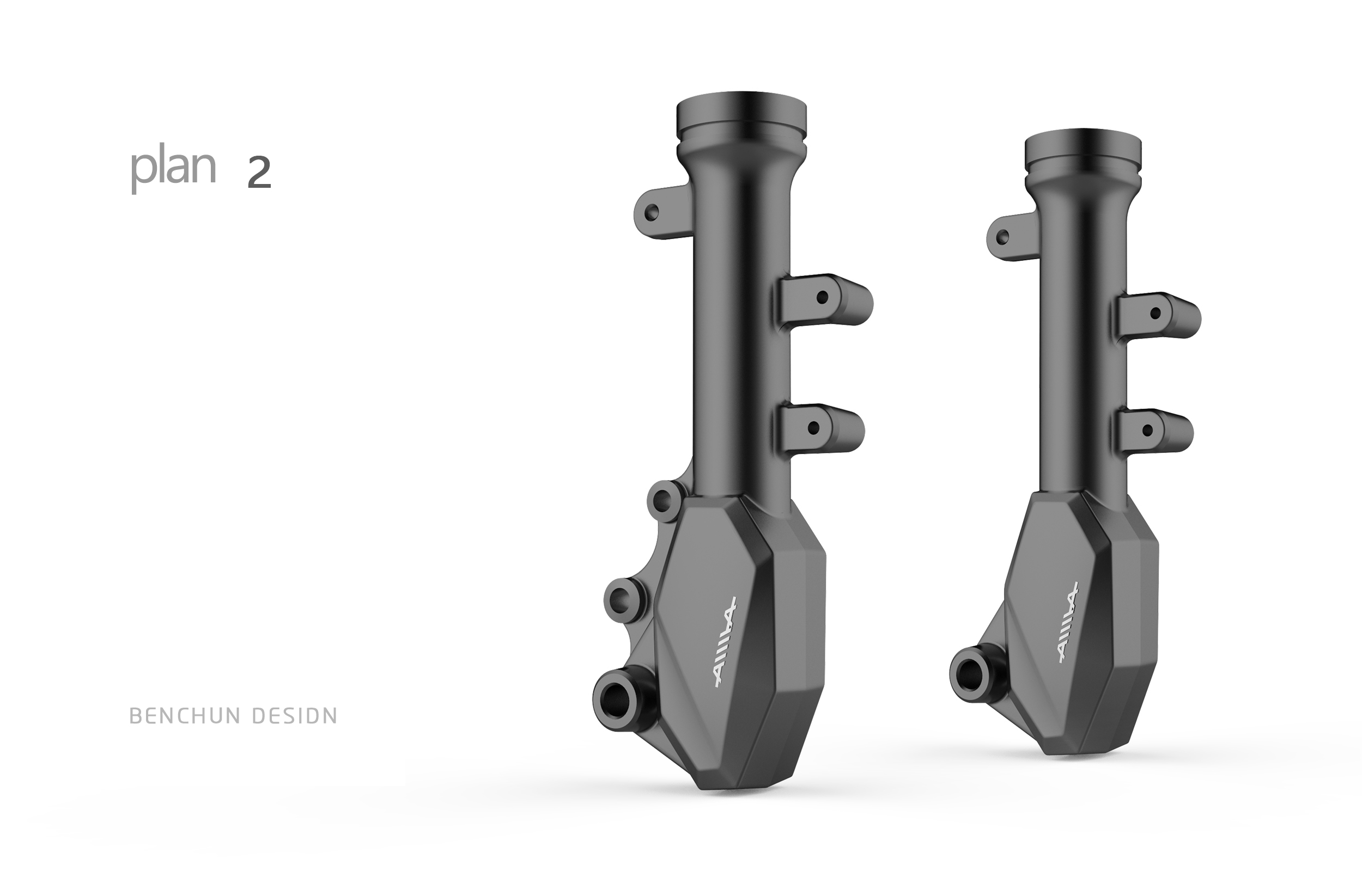 Front shock absorber of electric vehicle，vehicle，