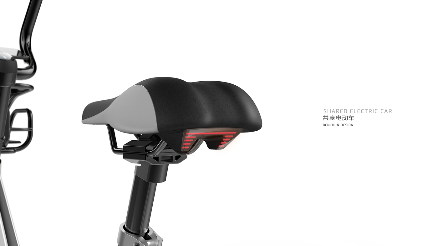 Shared electric vehicle，Shared bike - pure design，Bicycle，