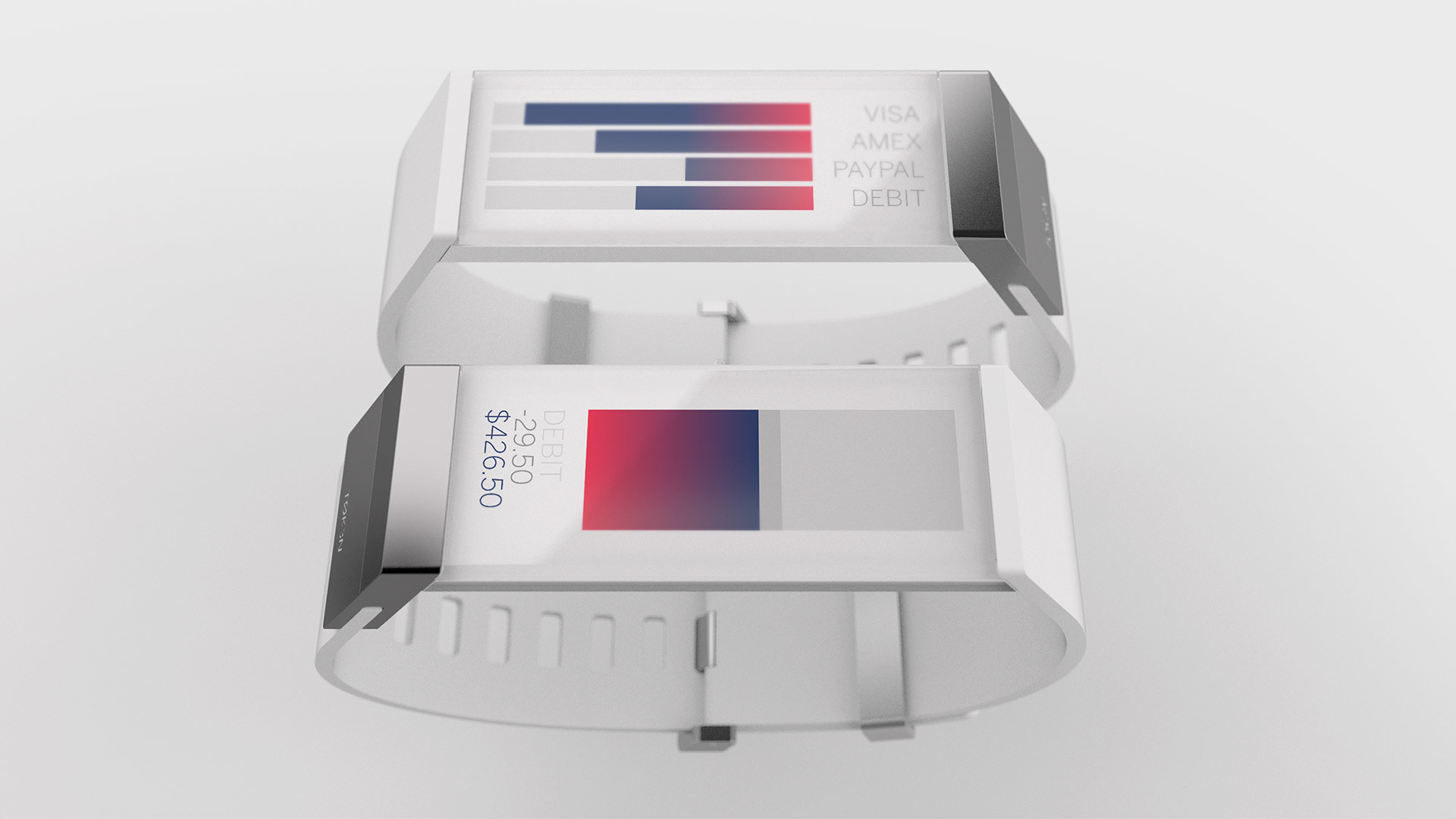 token，wallet，wrist，Wristwatch，security，concise，intelligence，fingerprint identification，industrial design，