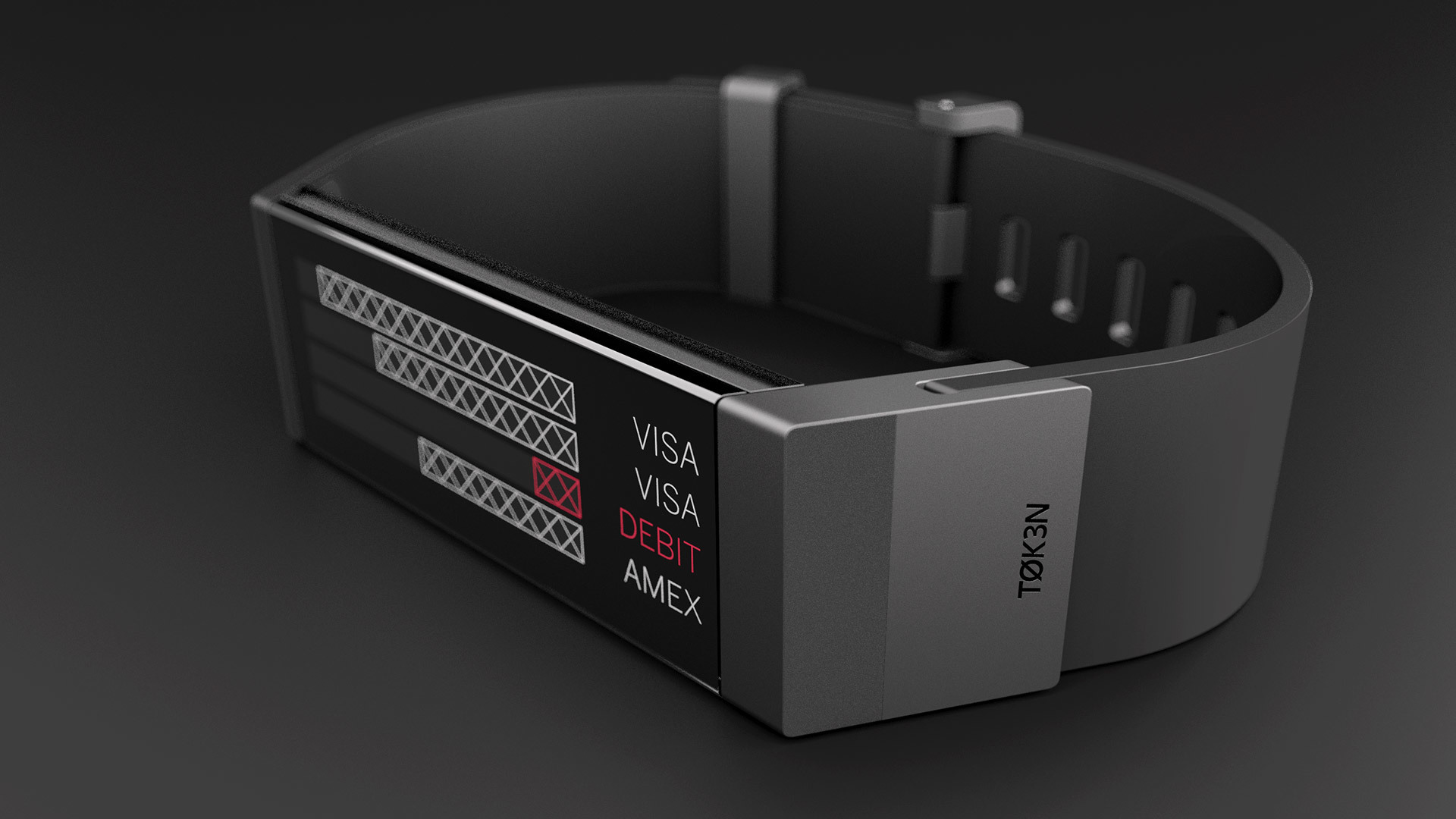 token，wallet，wrist，Wristwatch，security，concise，intelligence，fingerprint identification，industrial design，