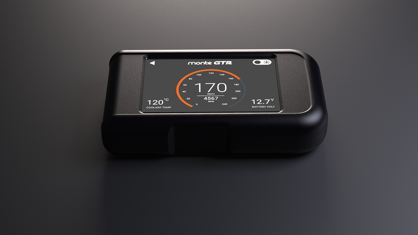 Monte GTR，Increase engine power，Small device chip，