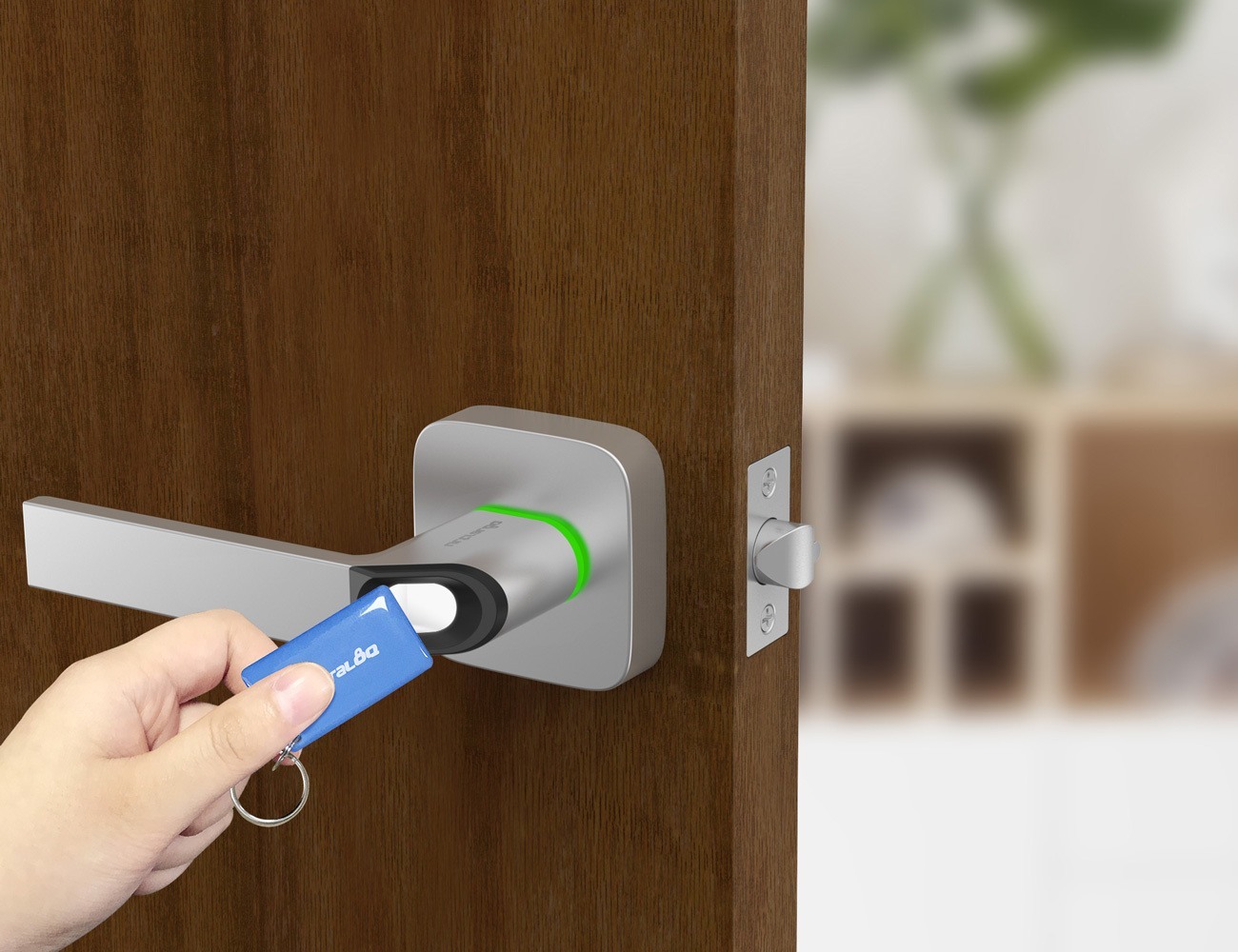 fingerprint identification，Intelligent Trivia，Multi way，secret key，Monitoring record，Security guarantee，Share with friends open the door，Smart home，