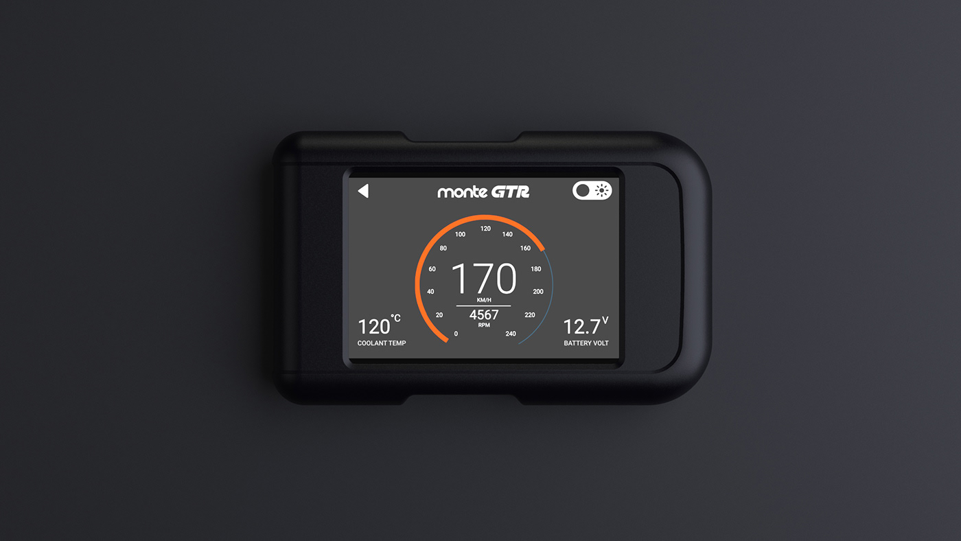 Monte GTR，Increase engine power，Small device chip，