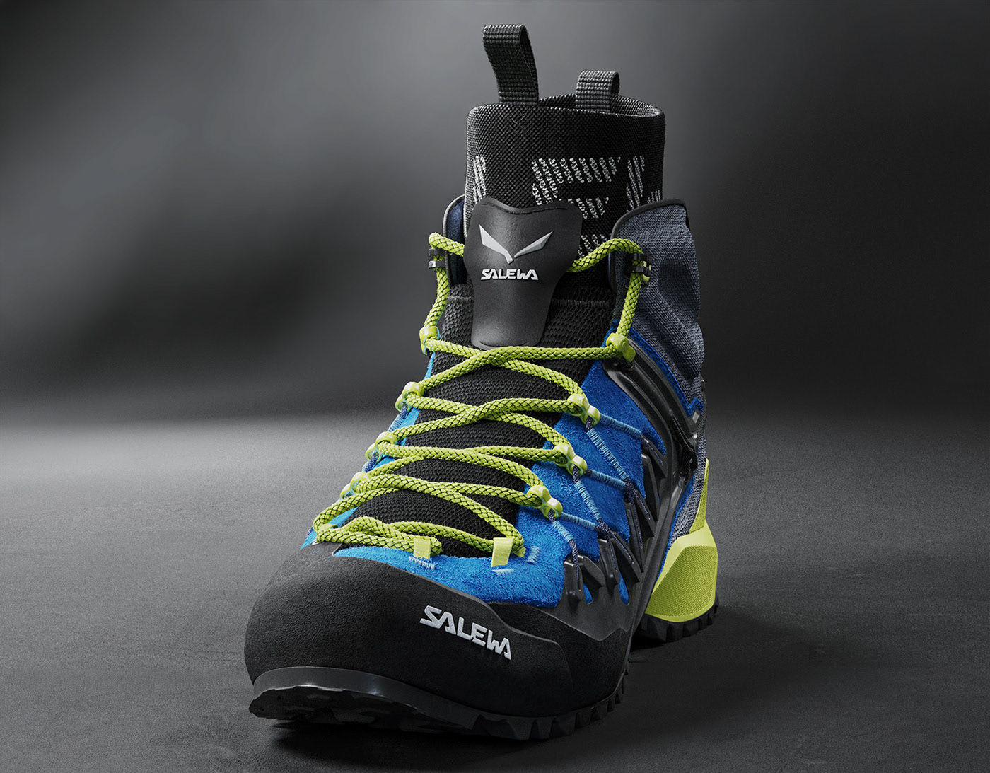 Salewa，three-dimensional model，Hiking shoes，