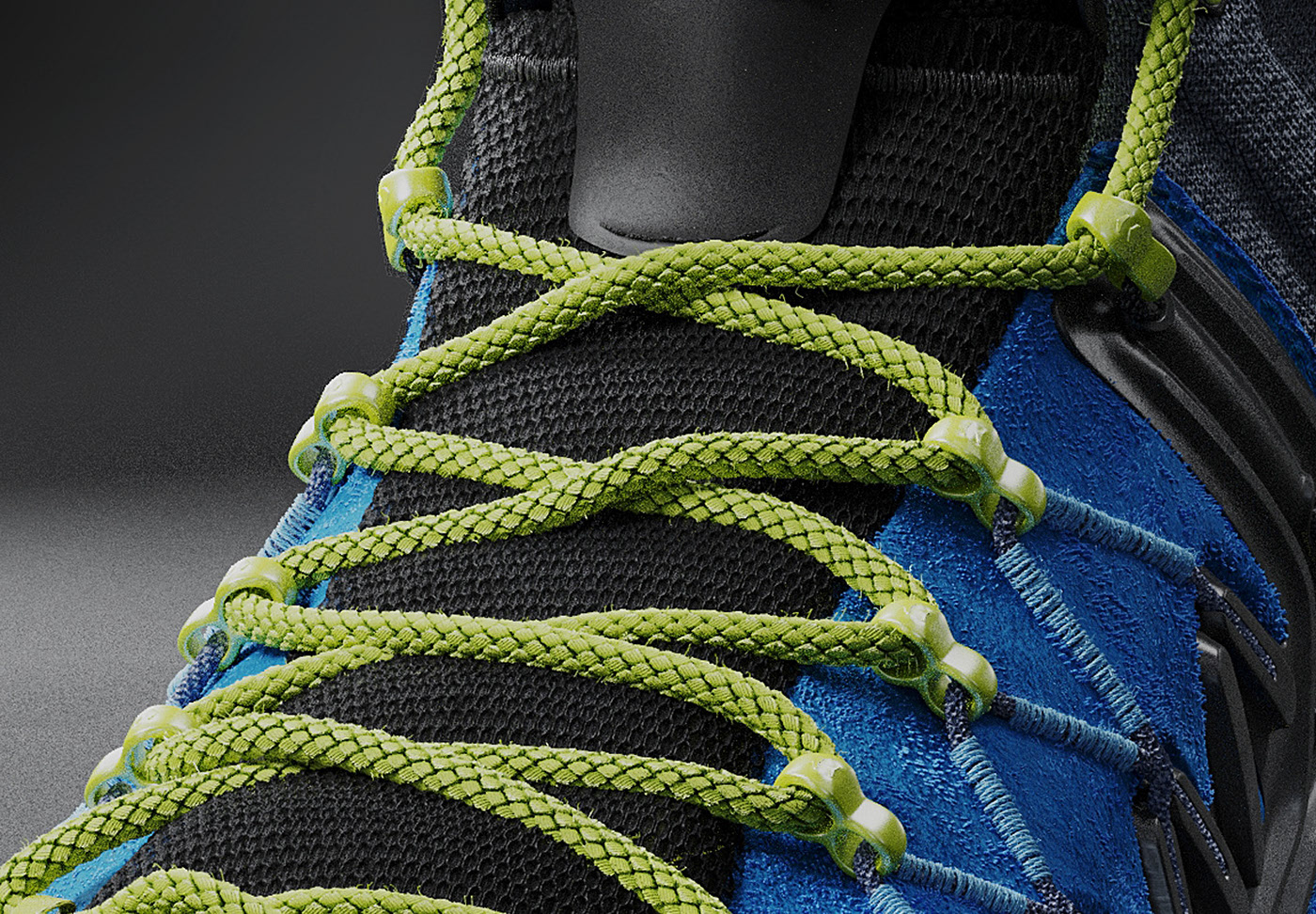 Salewa，three-dimensional model，Hiking shoes，