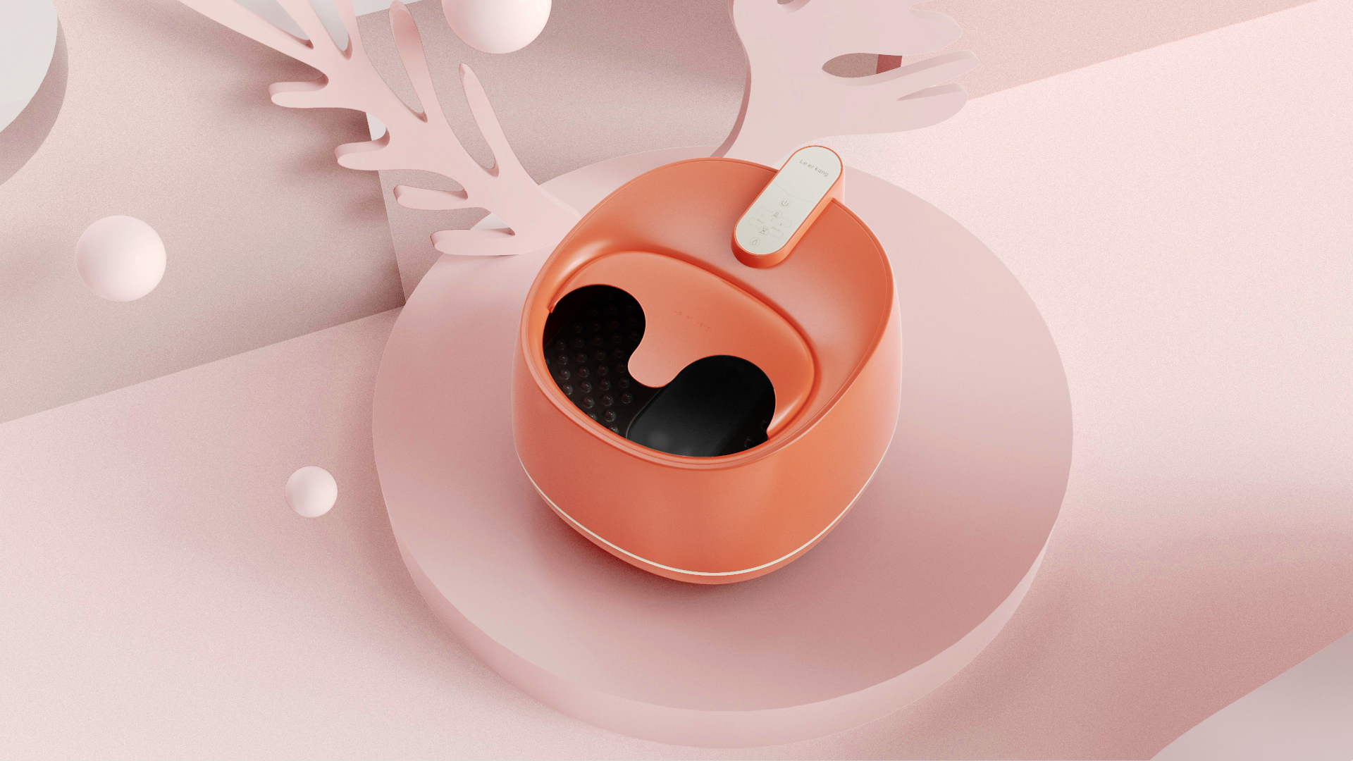 Spade design，Foot bath，