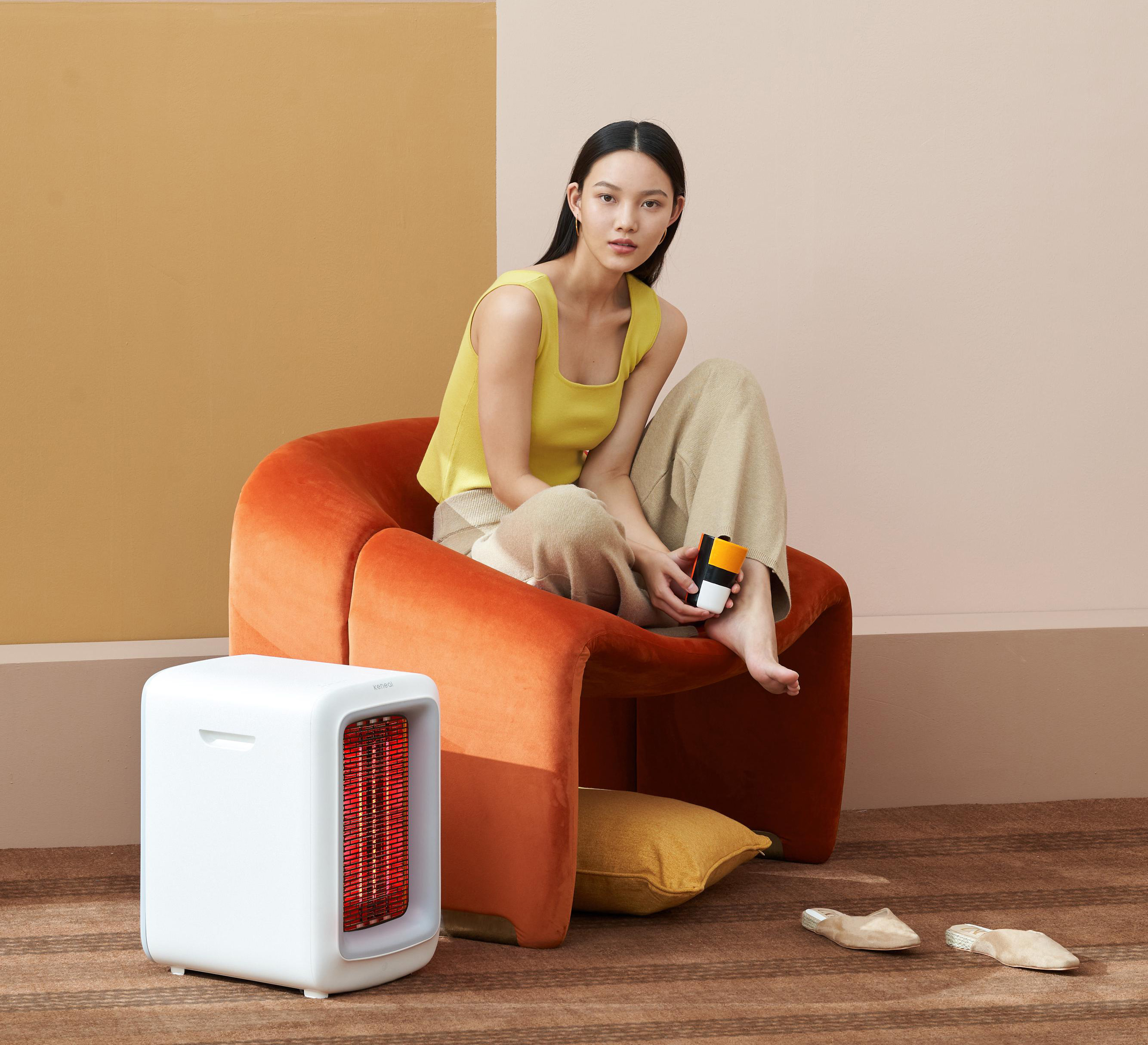 Same as Li Jiaqi，Air heater，Electric heating，Nanfeng industrial design，Kosi product design，Kosi exterior design，