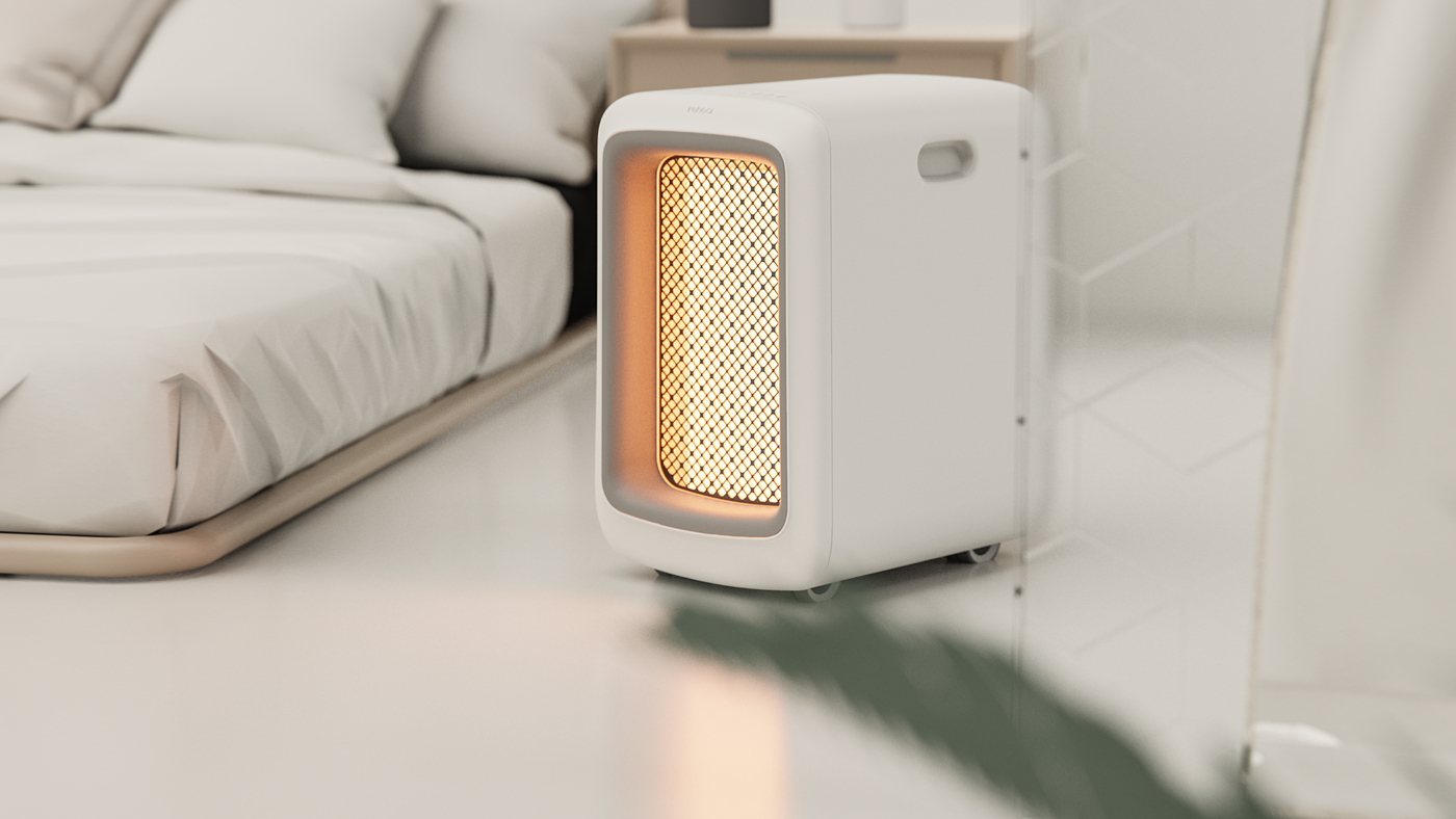 Same as Li Jiaqi，Air heater，Electric heating，Nanfeng industrial design，Kosi product design，Kosi exterior design，