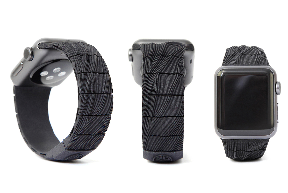 sls，Laser sintered nylon，texture of material，Material Science，Apple，Watch strap，lithe，No length adjustment，