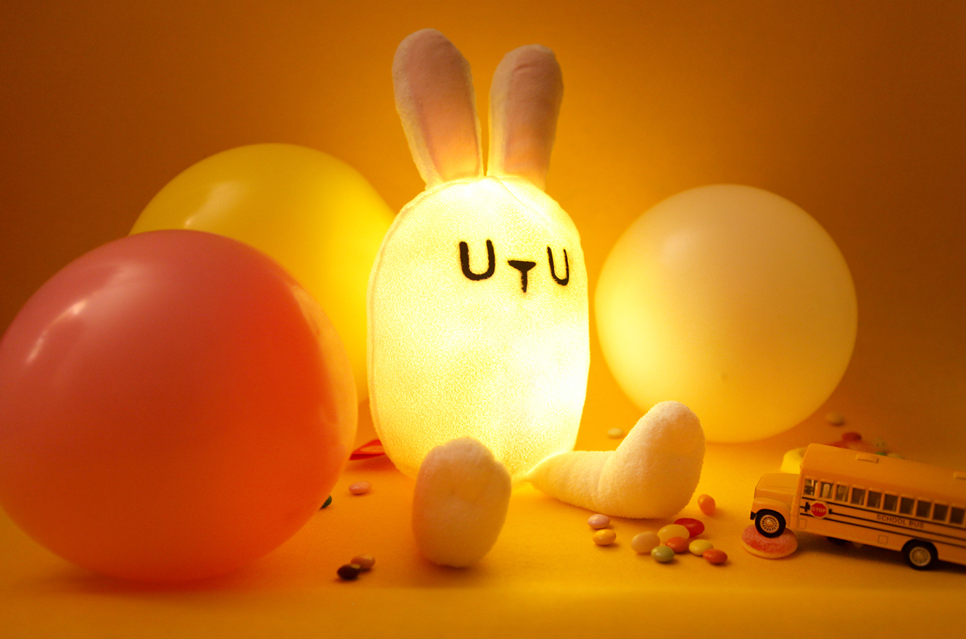 Toys，lamps and lanterns，Night light，patron saint，Bedroom supplies，Moonlight doll，rabbi ，