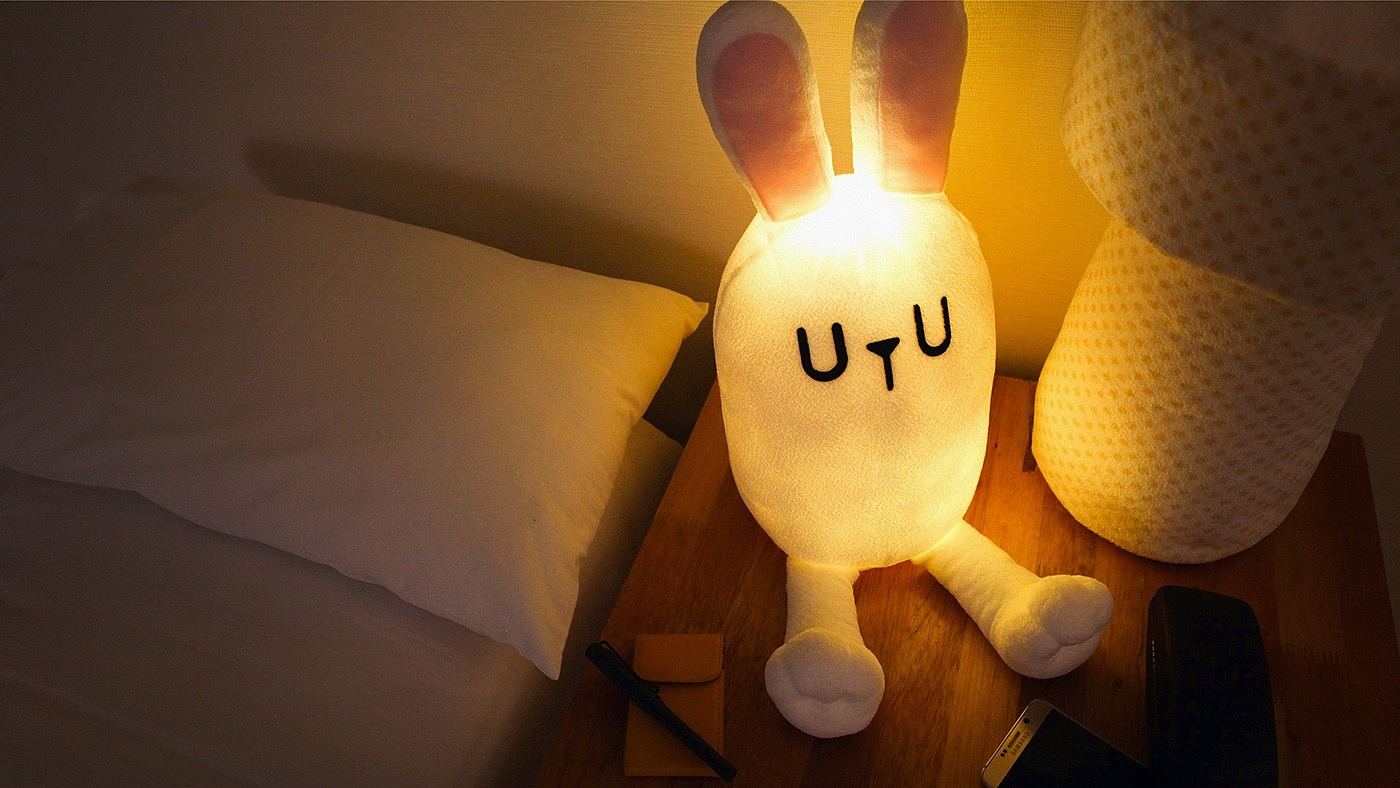 Toys，lamps and lanterns，Night light，patron saint，Bedroom supplies，Moonlight doll，rabbi ，