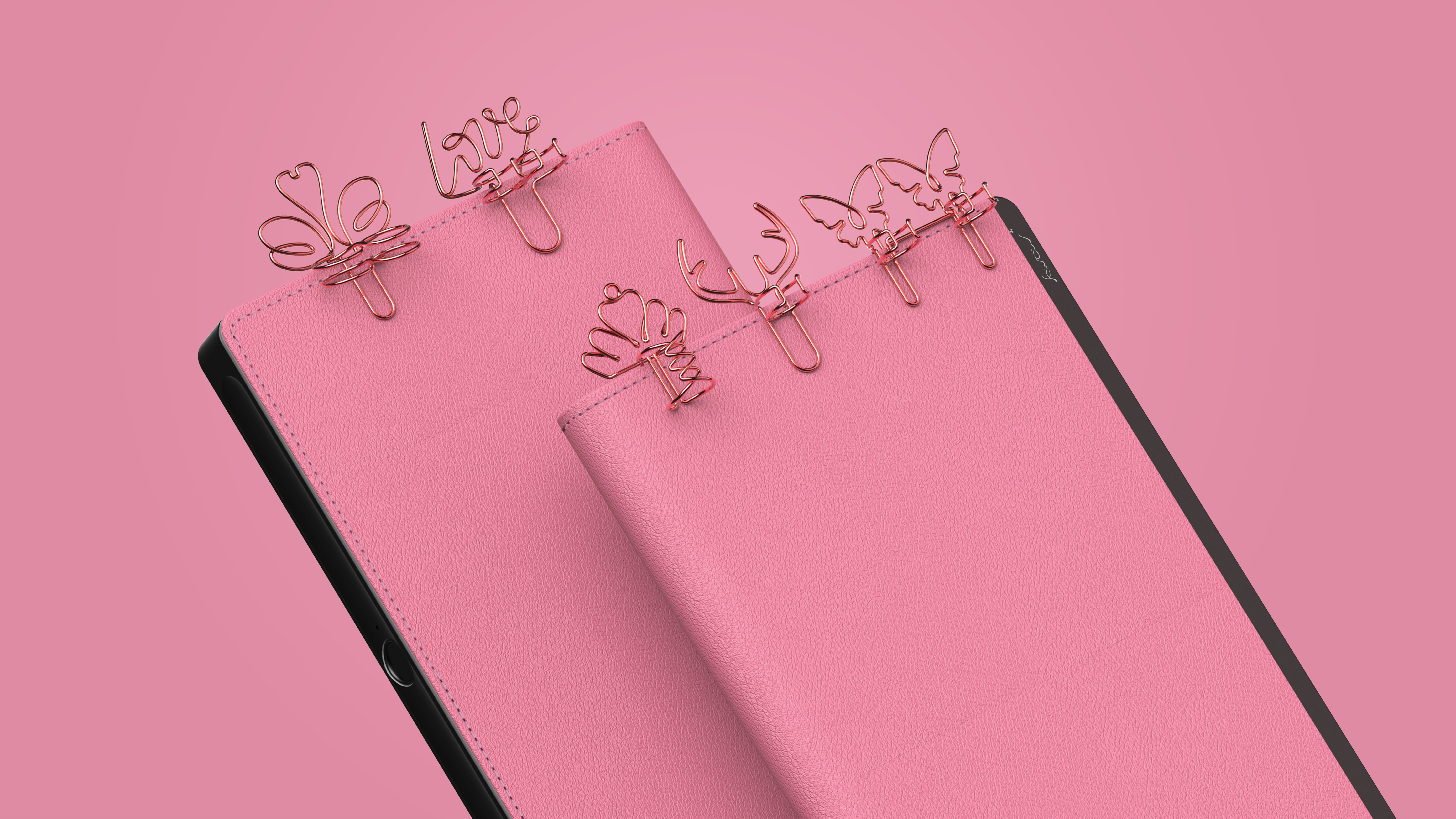 Graphic design, penholder, stationery design，