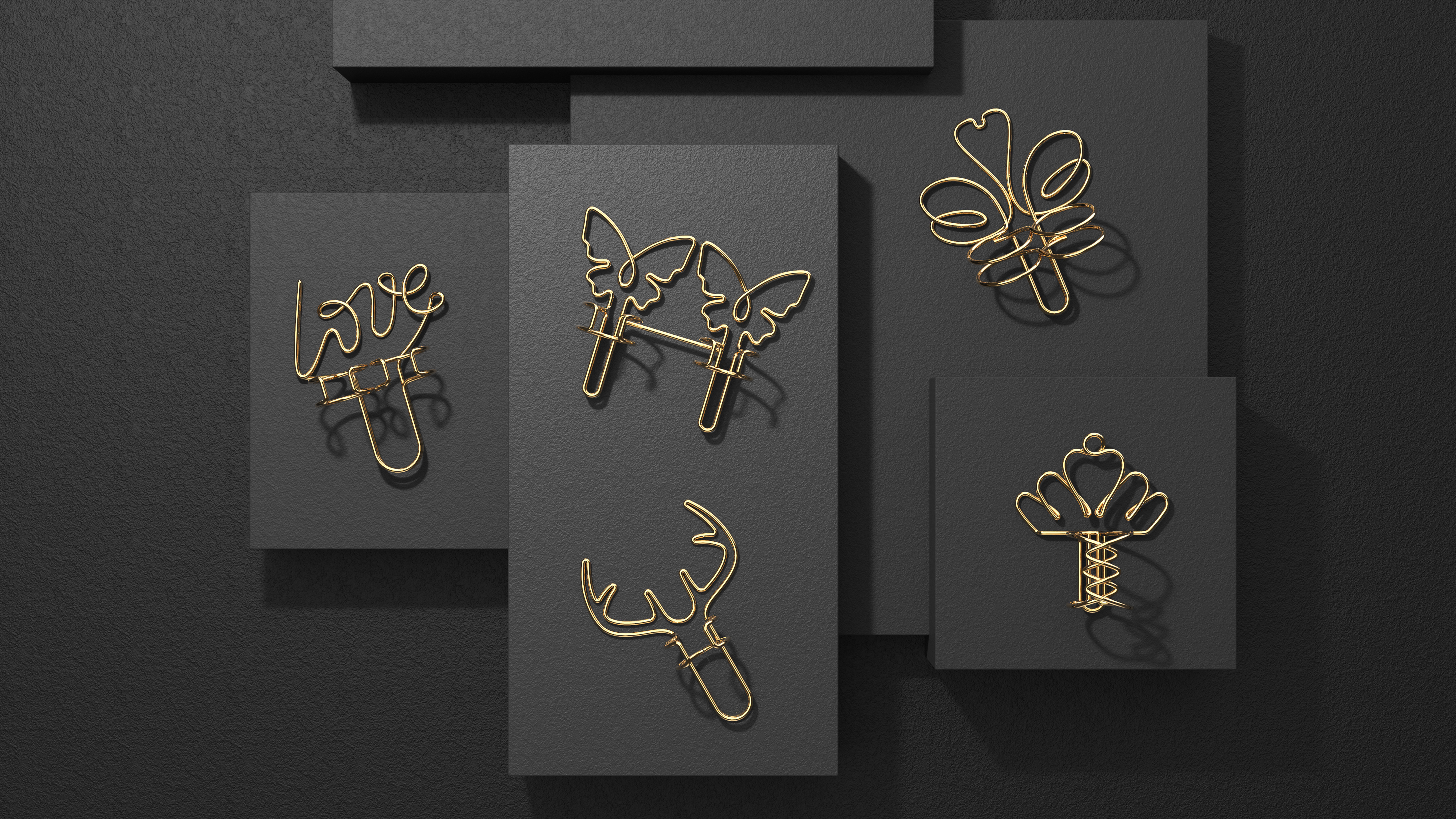 Graphic design, penholder, stationery design，