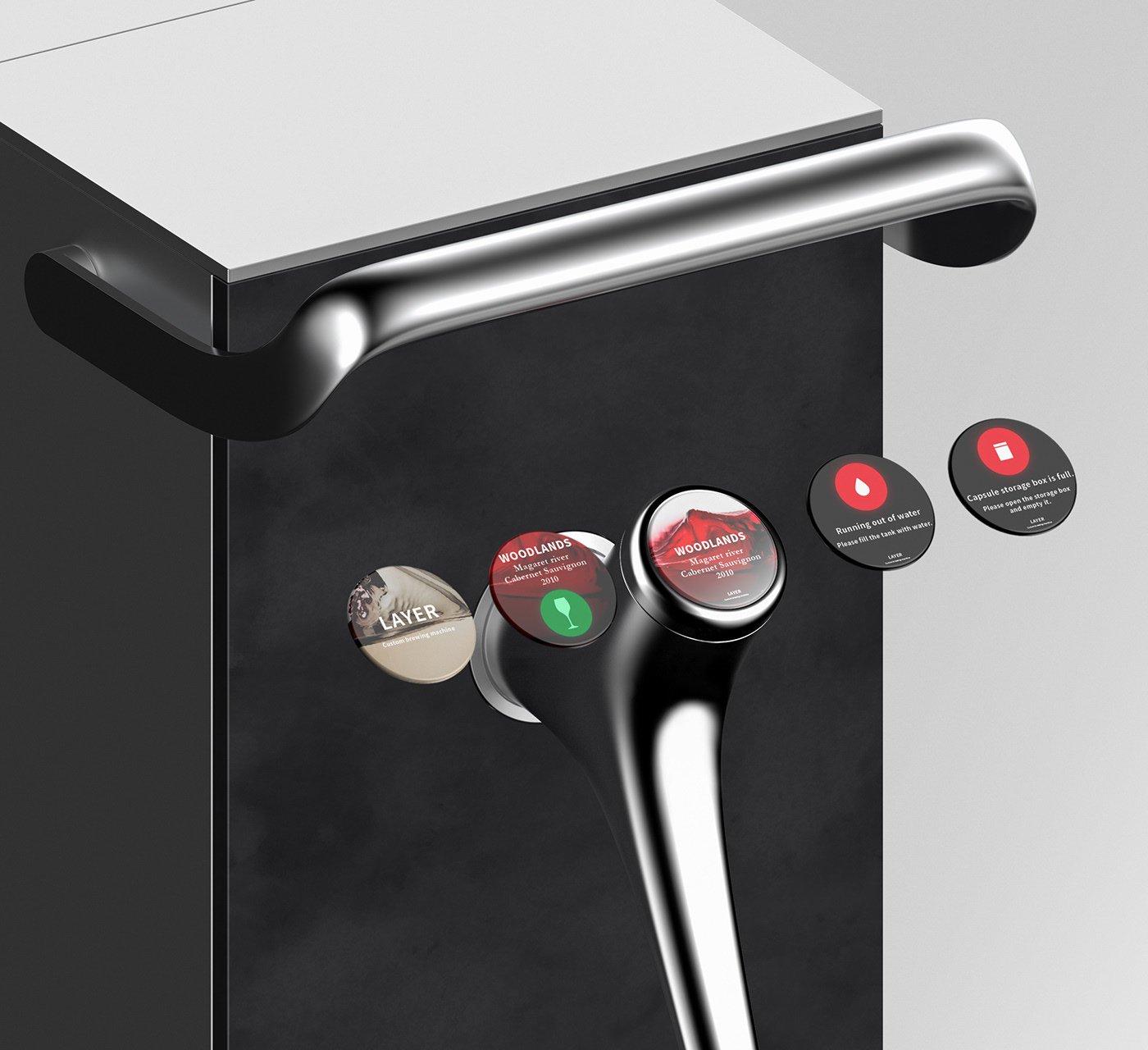 Wine，layer，modulation，classical，stainless steel，