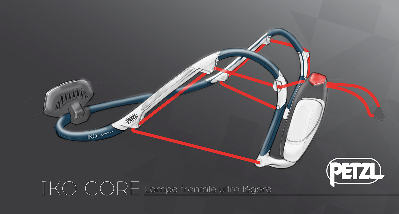 ICO，PETITS，Head mounted searchlight，Multi light light，France，