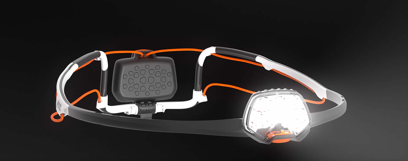 ICO，PETITS，Head mounted searchlight，Multi light light，France，