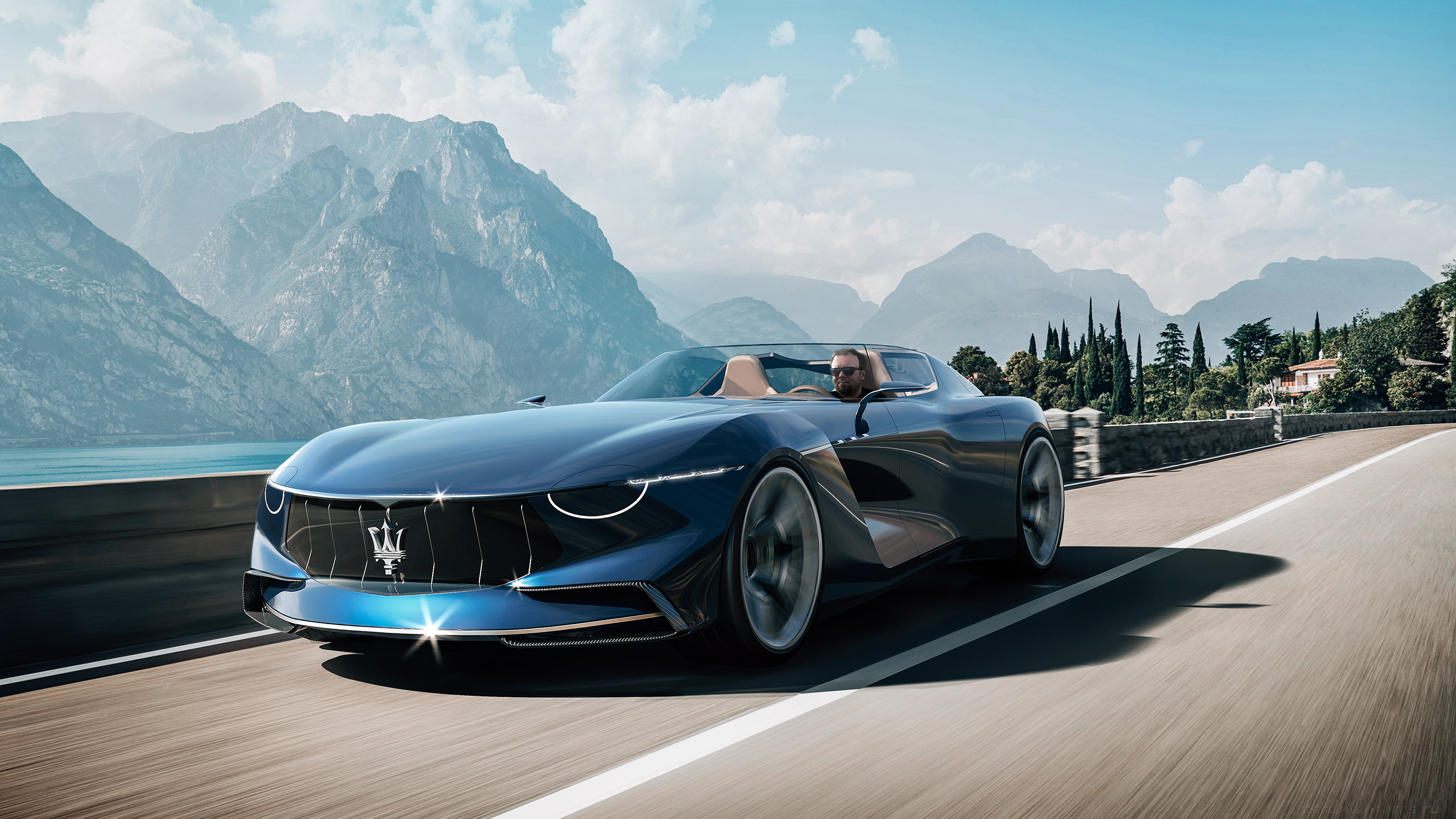 Greater tourism，maserati，project，Sports car，cgi，