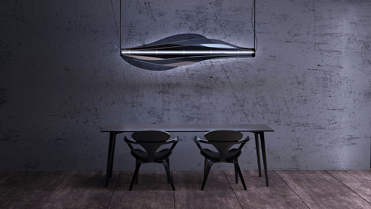 lamps and lanterns，Aluminium，organic glass，Study Form，