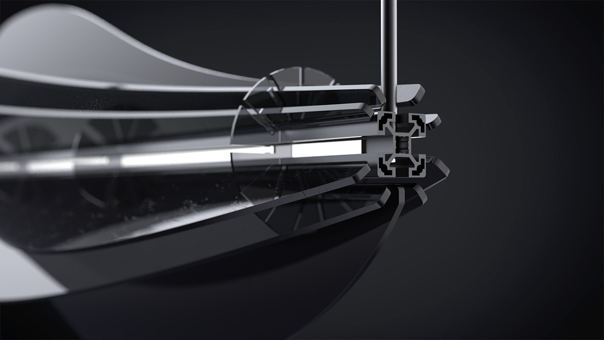 lamps and lanterns，Aluminium，organic glass，Study Form，