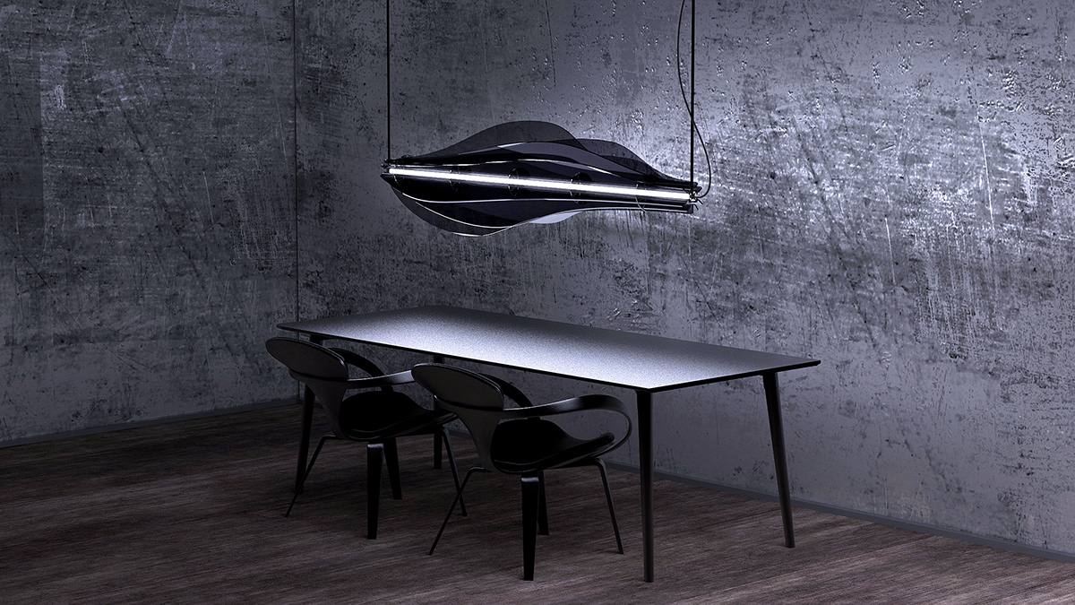 lamps and lanterns，Aluminium，organic glass，Study Form，