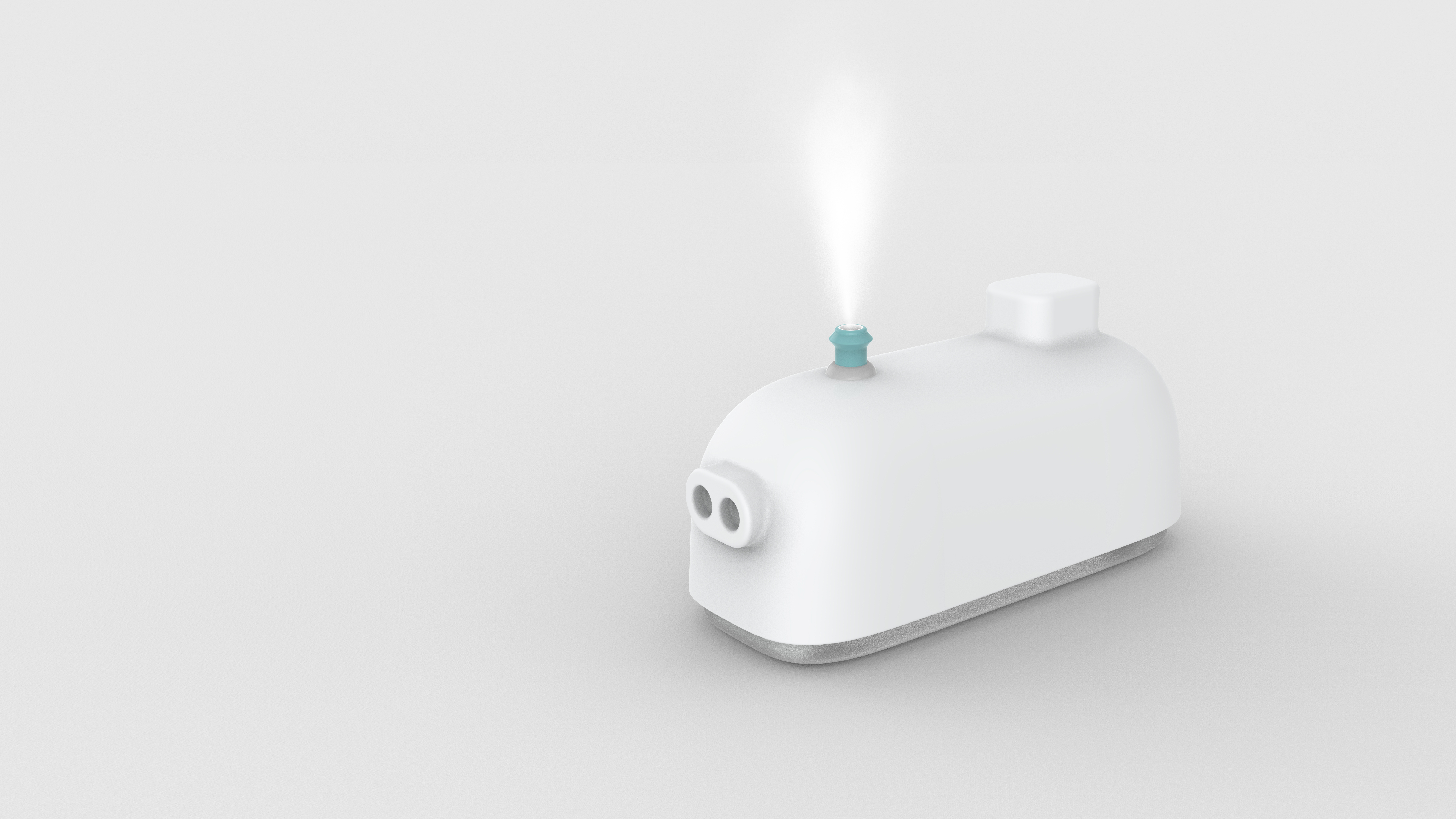 Humidifier. Steam train，