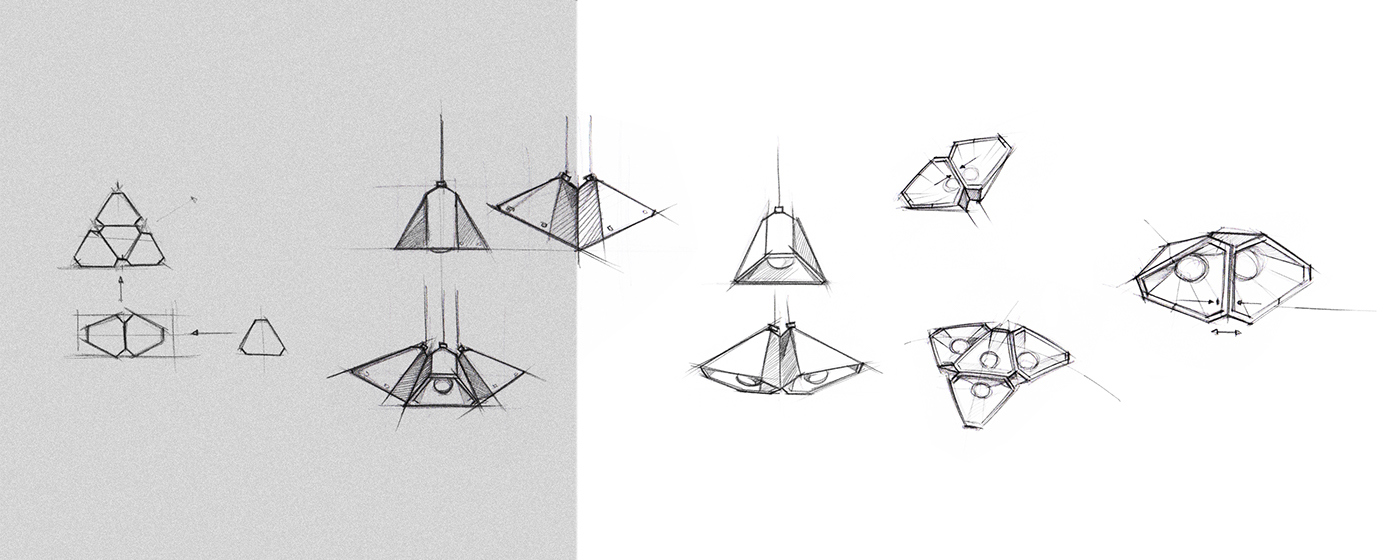 u33，Urban lighting，lamps and lanterns，Custom lights，Modular design，