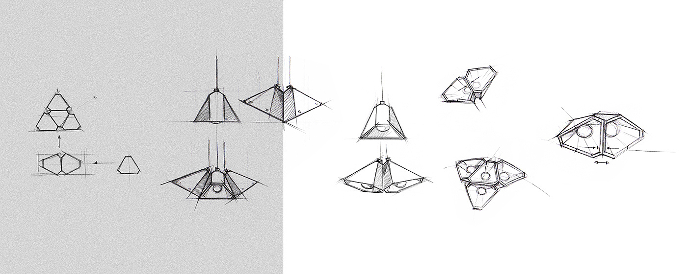 u33，Urban lighting，lamps and lanterns，Custom lights，Modular design，