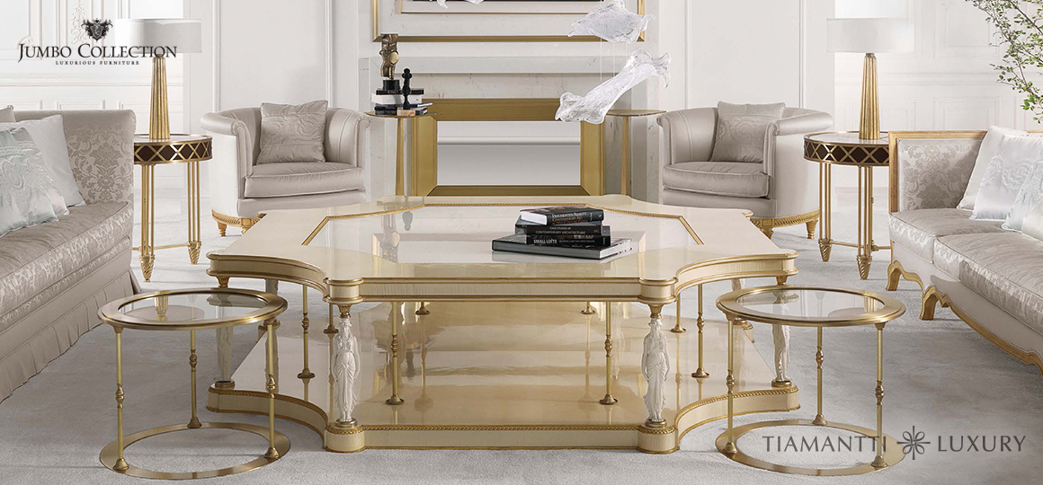 Living room coffee table，