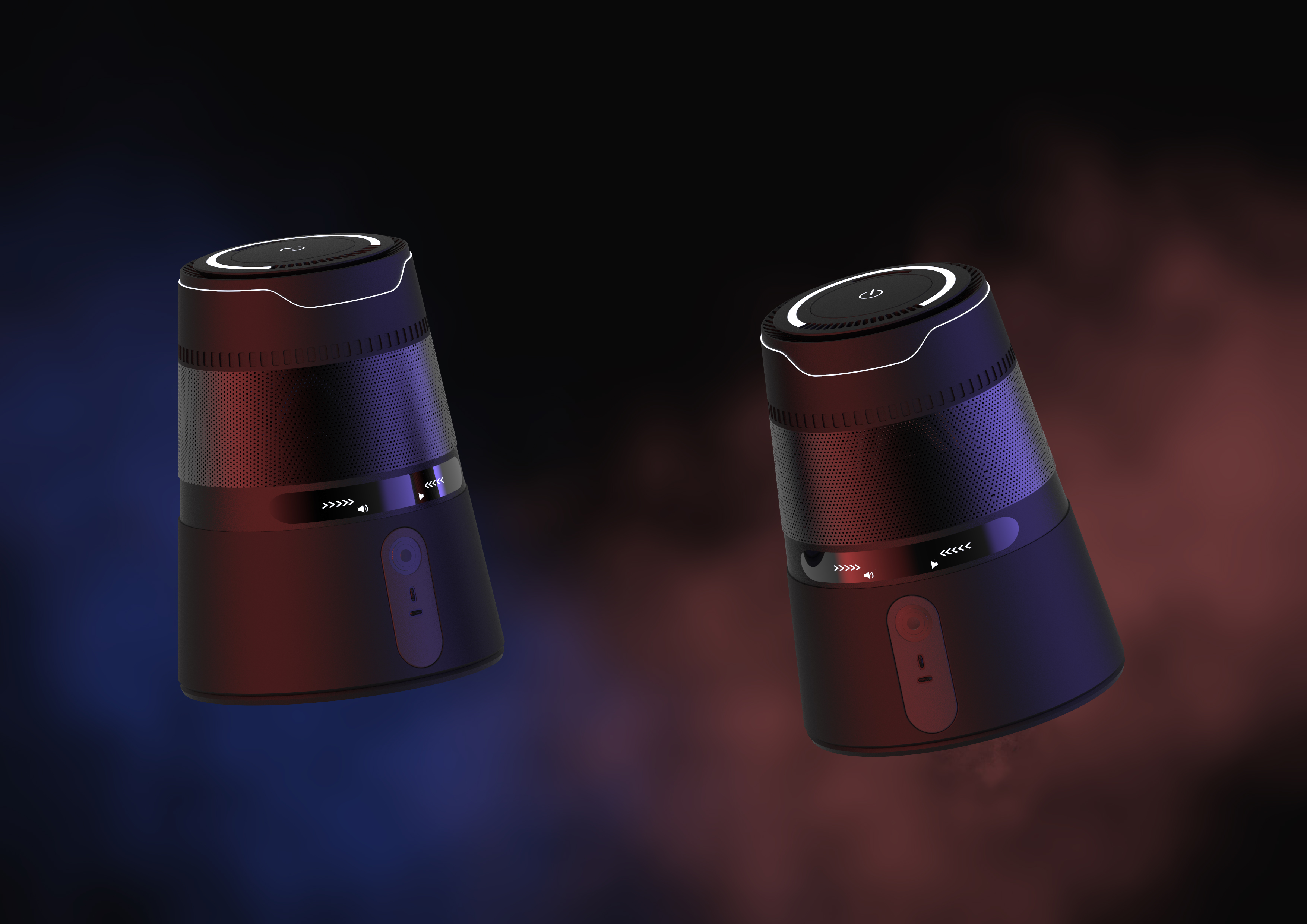 Dual purpose portable projector，