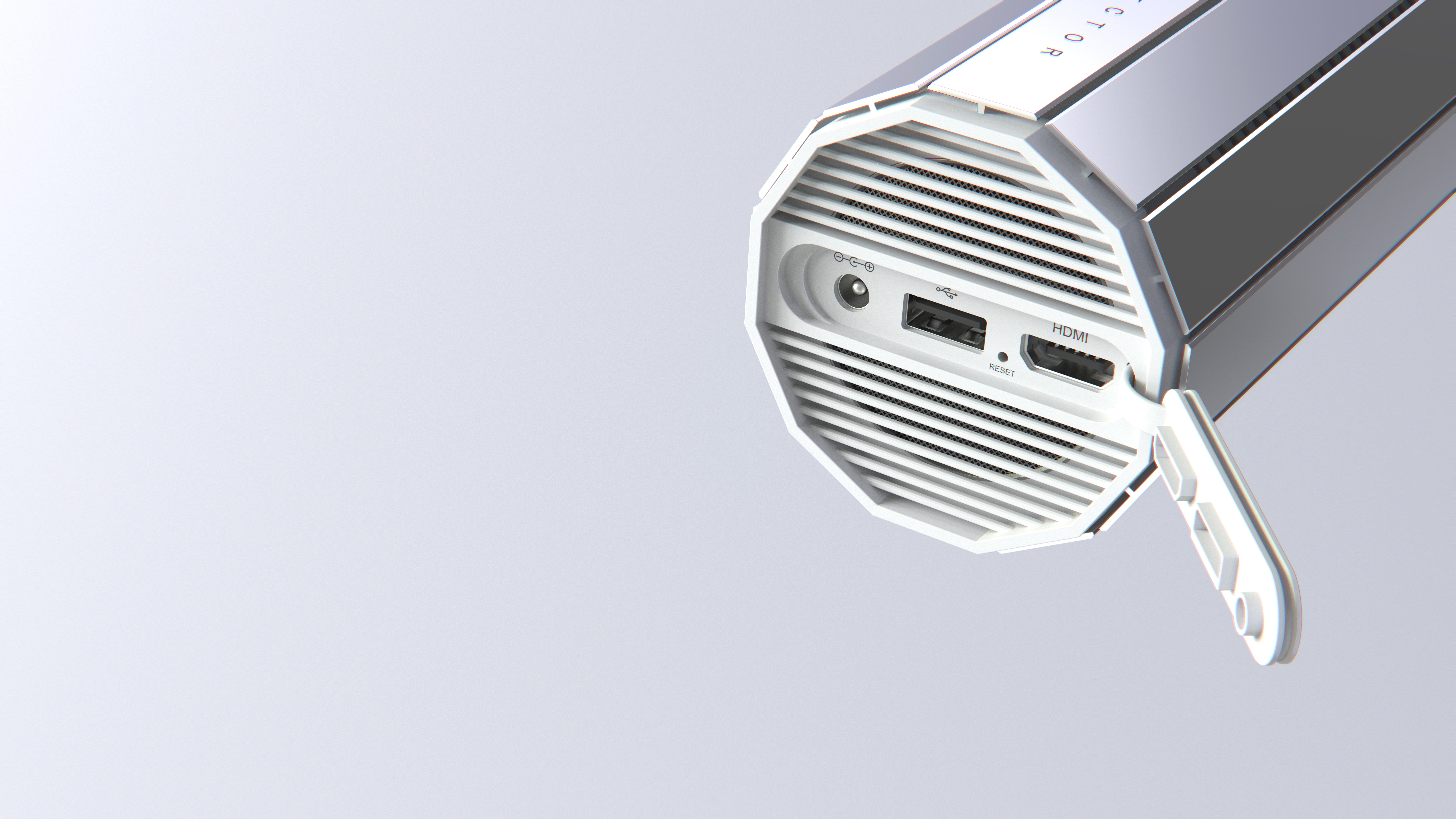 product design，industrial design，Projector，Render，keyshot，modeling，originality，