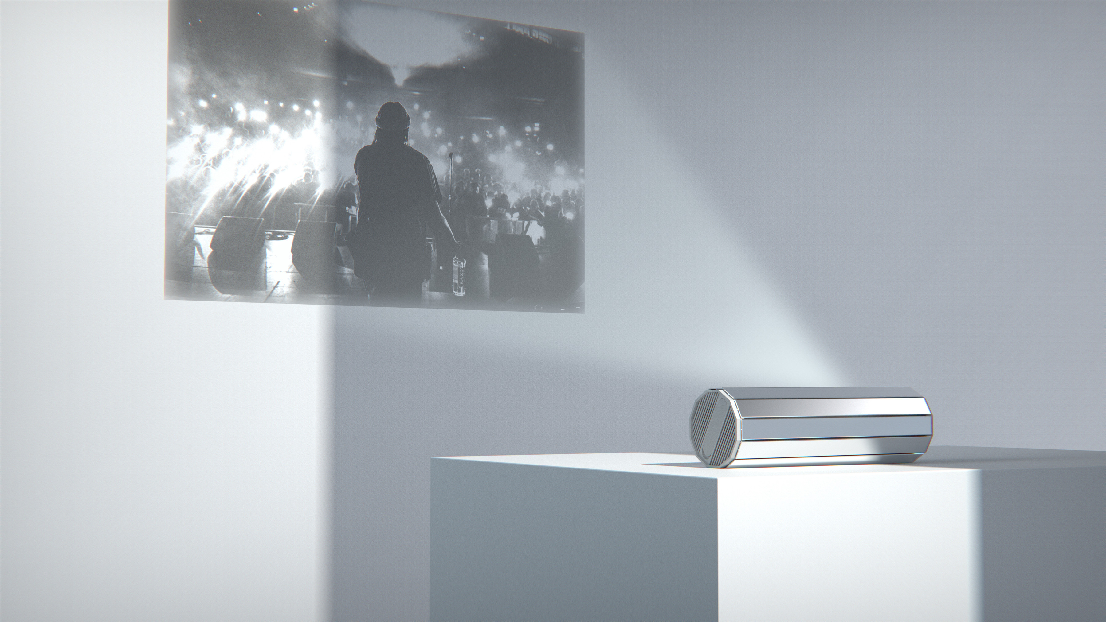 product design，industrial design，Projector，Render，keyshot，modeling，originality，