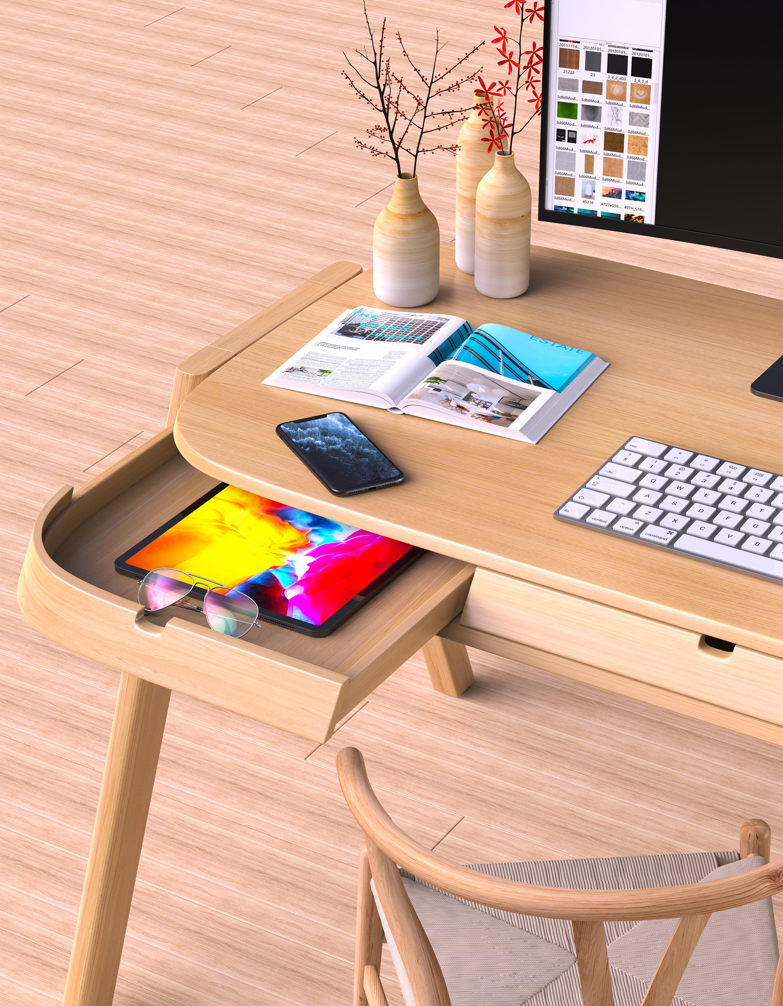 keyshot，electronic product，Render，